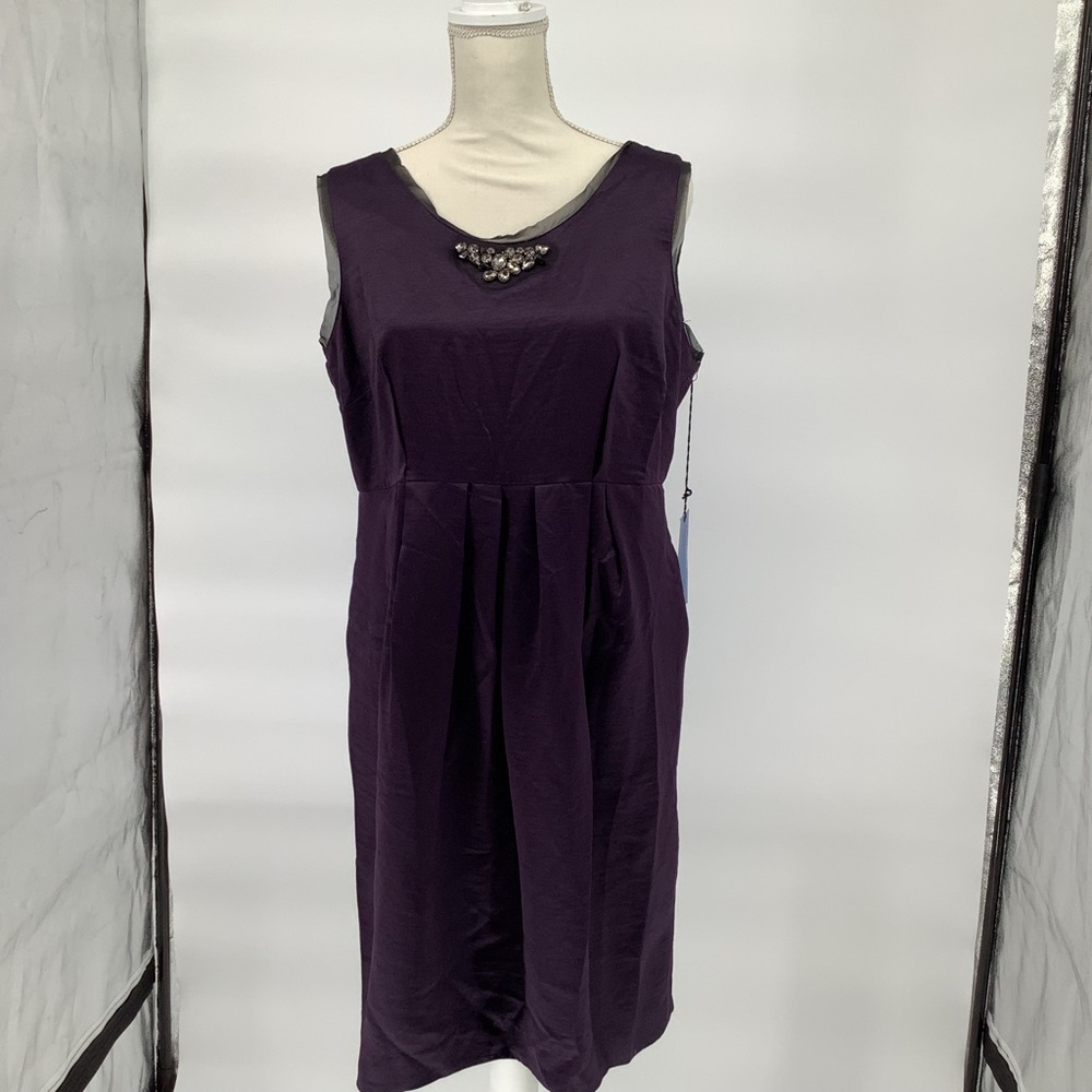 Simply Vera • Vera Wang Purple Midi Dress